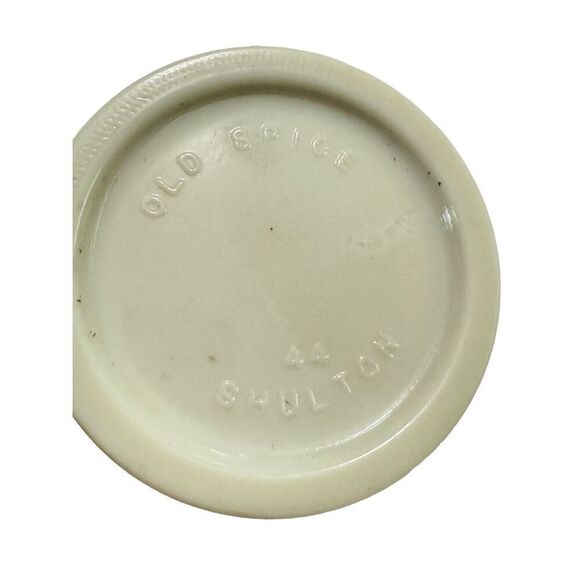 OLD SPICE Shaving Mug Cup Ship Grand Turk Salem 1786 by Shulton 1970’s - Picture 6 of 11